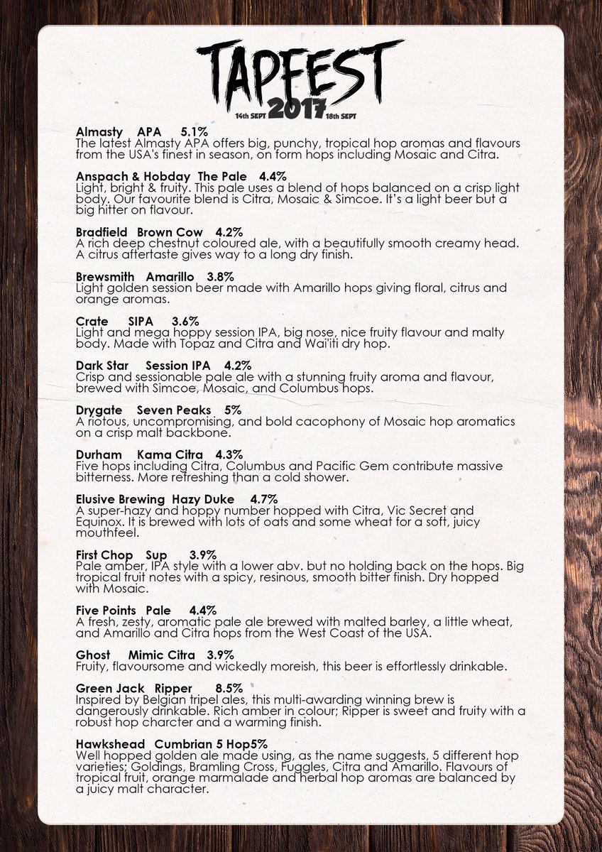 The Brewery Tap tweet media