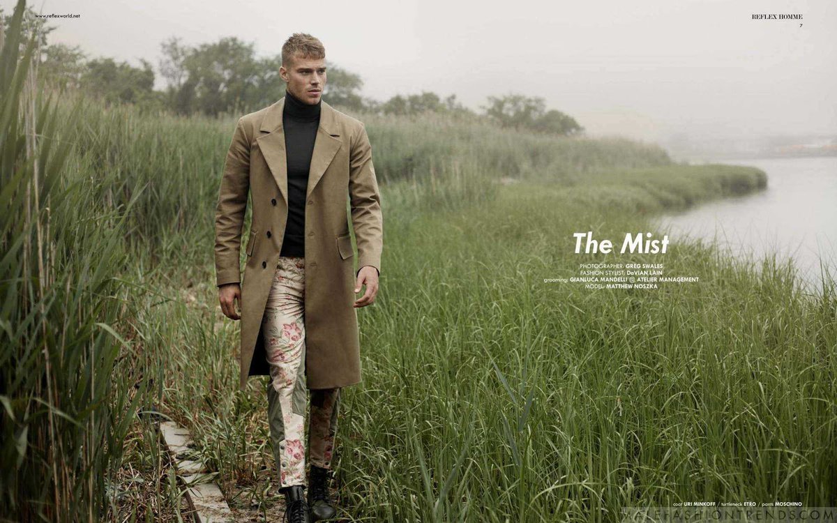 Matthew Noszka explora la penumbra de otoño para REFLEX Homme Magazine dlvr.it/PlSyYY