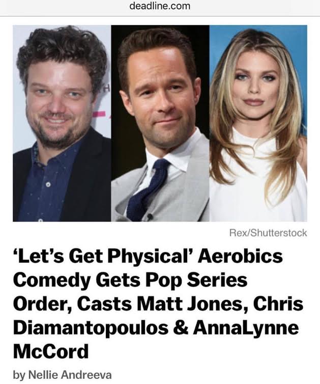 EntGrandma's tweet photo. "Let's Get Physical" New Show for @PopTV #grandmashouseentertainment #Excited https://t.co/ap8kIbzcj4