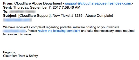 eboundhost's tweet photo. CloudFlare Phishing Attempt Discovered Today https://t.co/70RPkMXpao https://t.co/3utBvnQCKy