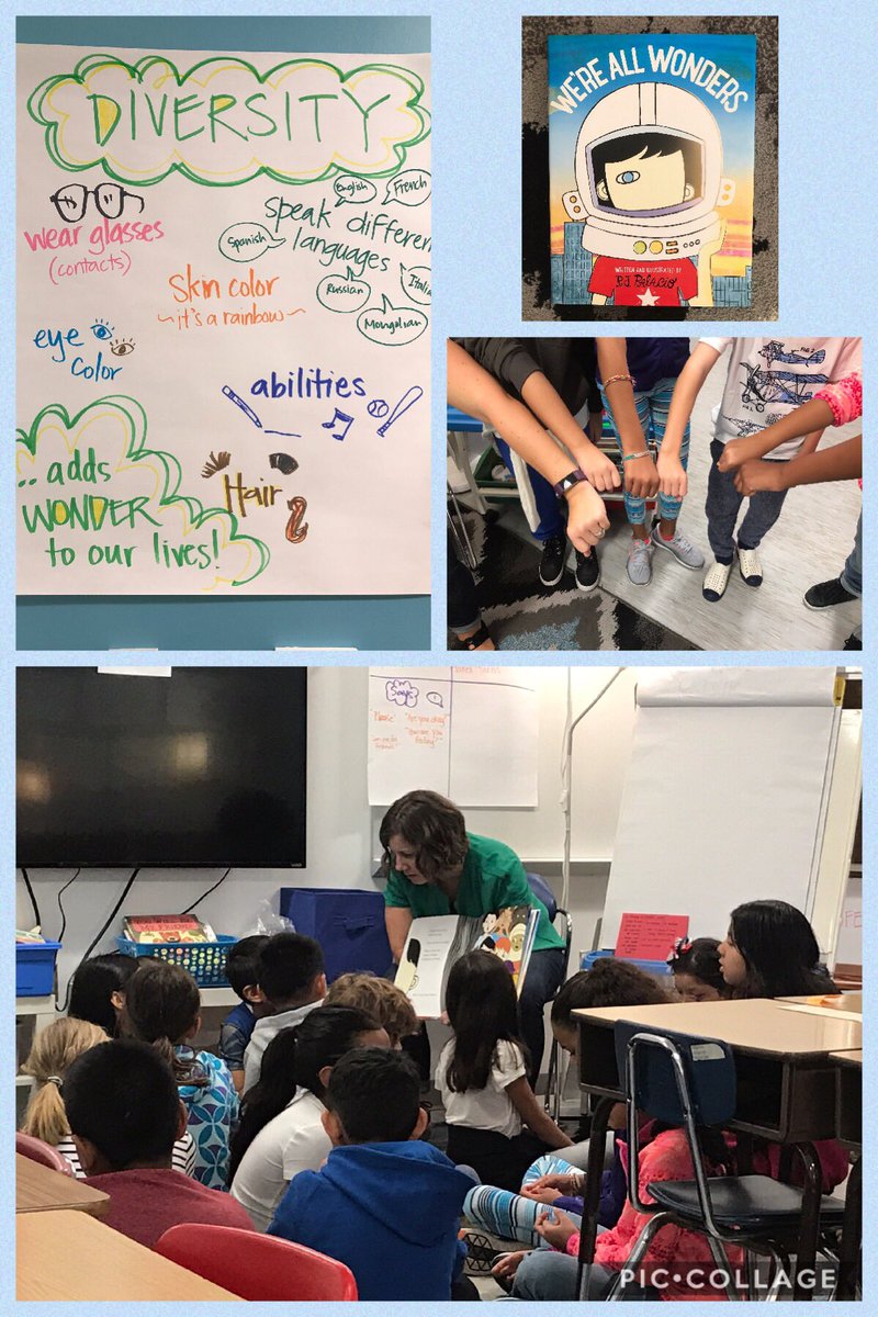 Abingdon3rd's tweet photo. @MsFrazier3's class knows that diversity adds wonder to our lives!  @RJPalacio @AbingdonGIFT #we'reallwonders https://t.co/Zl7zS8TRJ9
