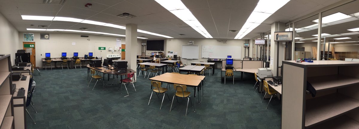 Welcome back everyone! Mr. Nolen is now the Tech Ed teacher at TJ Middle. What do you think of the new lab setup?
