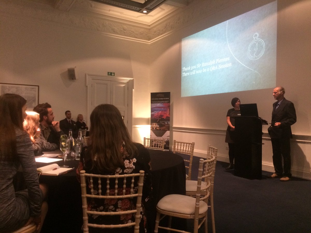 ScenicLuxury's tweet image. Q&amp;amp;A&apos;s with Sir Ranulph at our #DiscoverEclipse event.