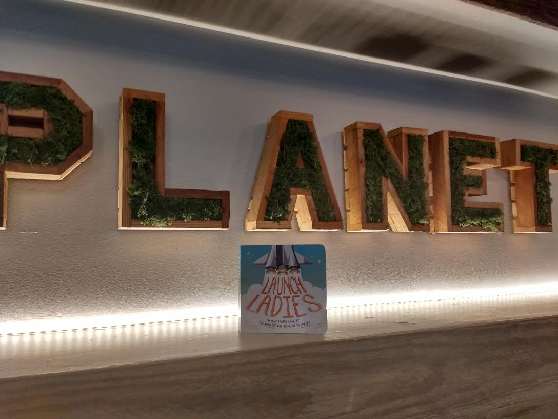 leilasedai's tweet photo. #LaunchLadies🚀 in the @planetlabs lobby and this made me squee with delight! https://t.co/gMMTf8oVvj