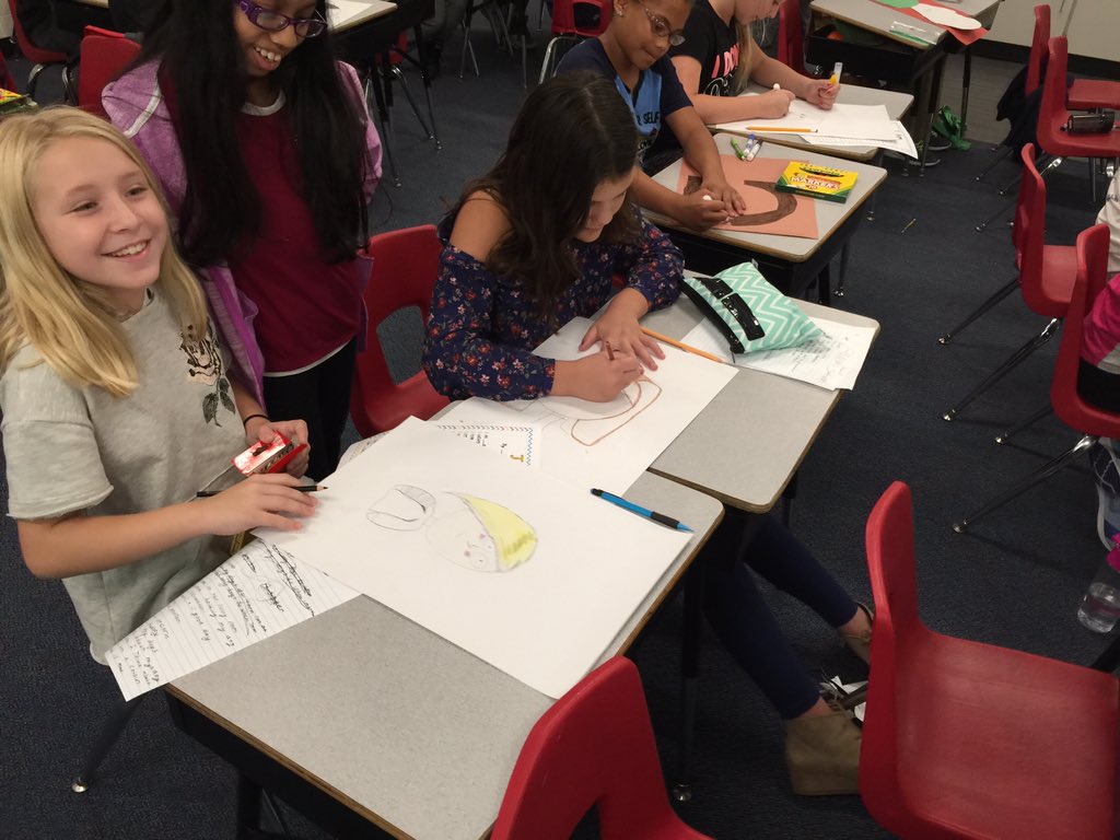 #DolsenThinkers spent some time writing poems about themselves to share with the class!