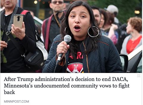 “We’re fighting for people that have contributed their whole lives to this country” @MoralesPepp09 @ISAIAHMN #DACA bit.ly/2j7YM8M