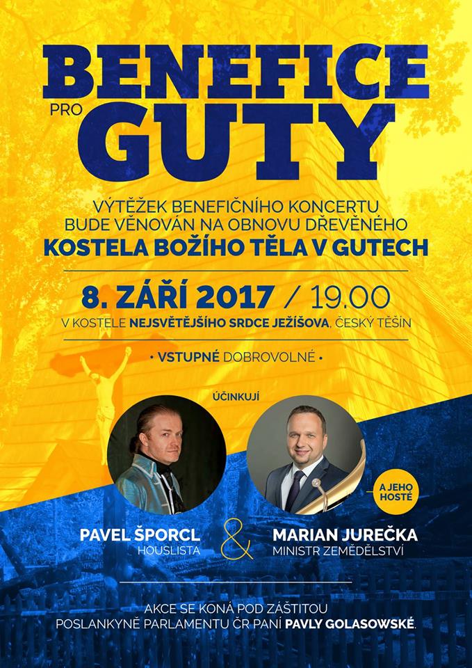 pgolasowska's tweet photo. Zítra s @MJureka na benefičním koncertě v Českém Těšíně. Celý výtěžek jde na opravu zničeného kostela Božího těla v Gutech. https://t.co/JkErOO8mys
