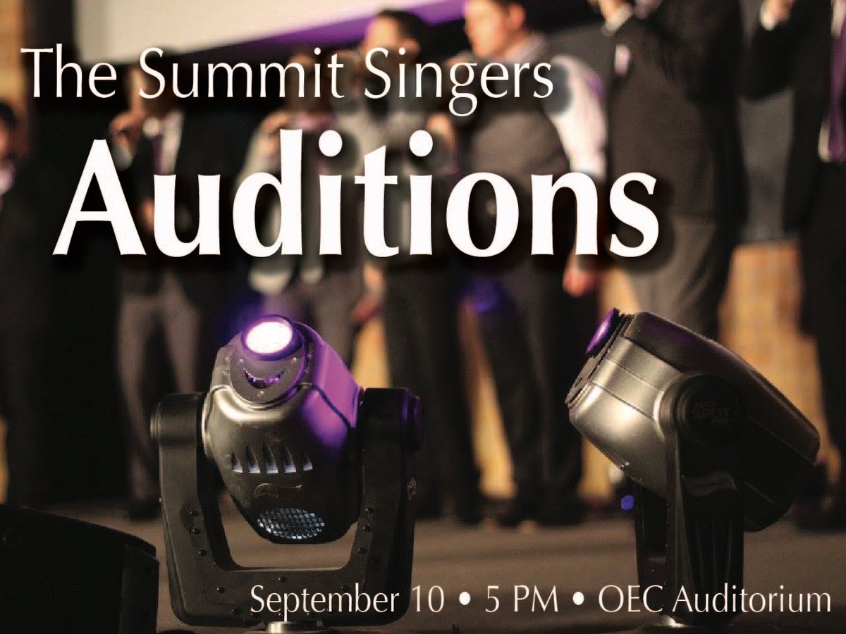 Want to sing with us this year? Come to OEC auditorium THIS Sunday at 5 pm🎶
