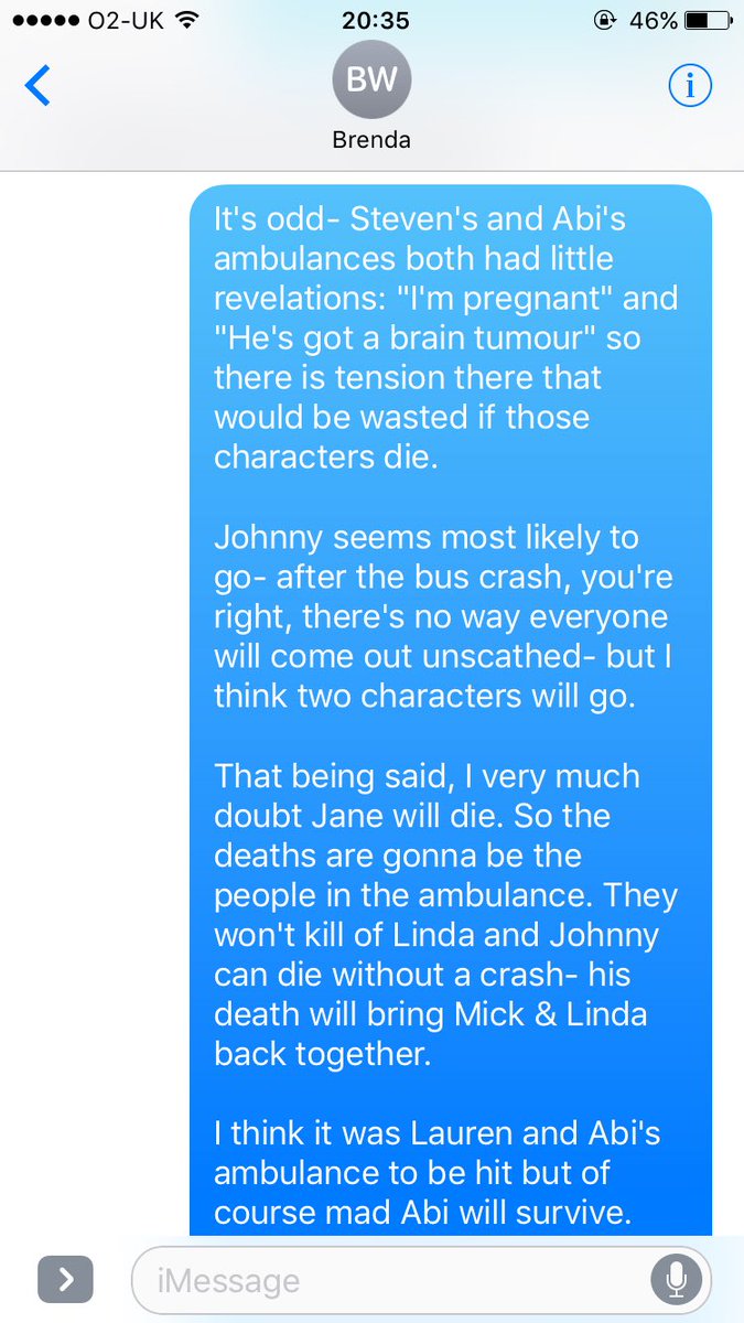 TSmithy171's tweet image. The new characters optimised for maximum heartache... #EastEnders  #DeathPrediction