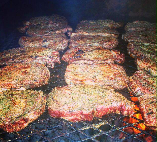 mmidining's tweet photo. The tennis team had a nice treat of grilled ribeye steaks and all the trimmings last night.... Don't be jealous! #mmidining https://t.co/VN4fkCsC4u