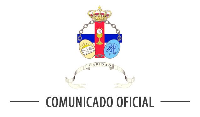 Comunicado oficial | Nombramiento de capataces, bandas y auxiliares de la Hermandad wp.me/p4aMzn-17E