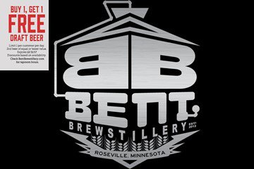 VGPreferred's tweet image. Minneapolis Residents check out this great new deal from Bent Brewstillery -  Two for one draft beer ow.ly/q8nG30eVEcx #VGPdeals