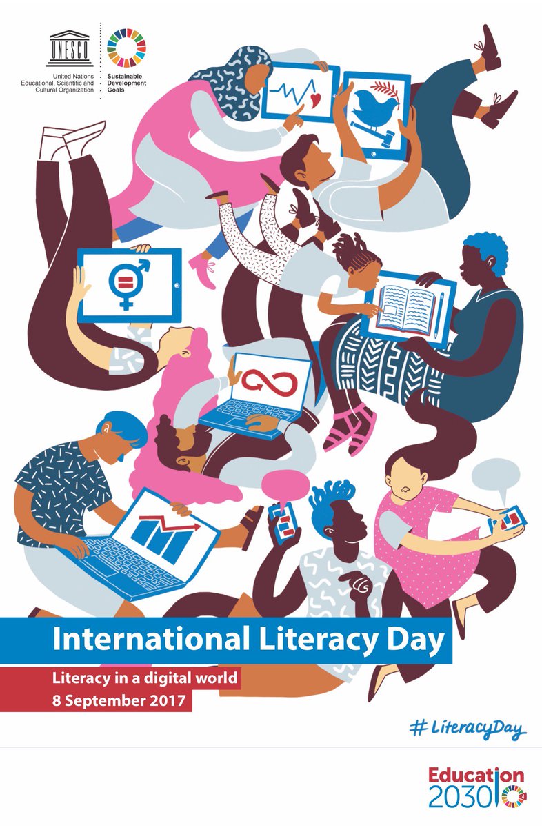 Today is International Literacy Day! How are you going to improve your literacy skills? <a href="/FocusonLit/">CEDP Literacy Team</a> en.unesco.org/themes/literac… #literacy #read