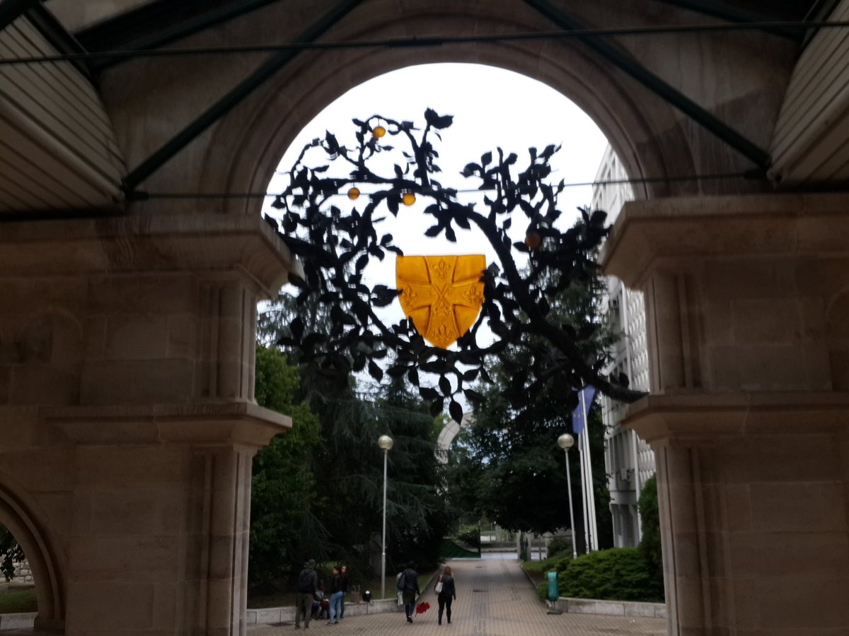 Kazı ve araştırma ortağımız Pécs Üniversitesi'nin amblemi