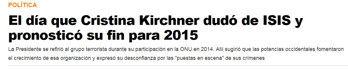 EternautaLibre's tweet photo. #ChamuyosArgentos #GrandesVersosPoliticos
ANSES #EscuelaPlus2017 #MiMejorSueñoFue Isis exite @CFKArgentina no desaparecio, cuanta ignorancia https://t.co/ZTWxzLkPD0