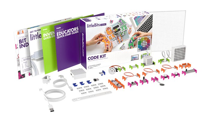littleBits's tweet photo. Hey teachers! @PCMag thinks that the Code Kit is a benefit to your students. Read their review here https://t.co/Un9tyH45tx https://t.co/RqwMWT48a9