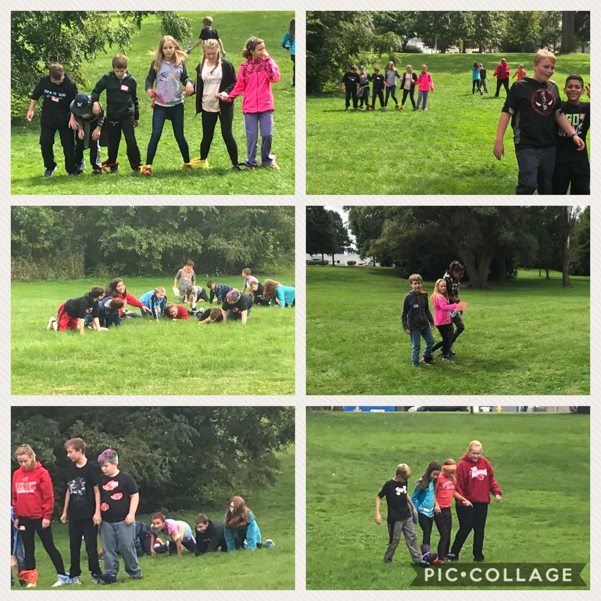 So much fun watching the kids do the Amazing Race at the environmental center today! #1horning #flightacademy