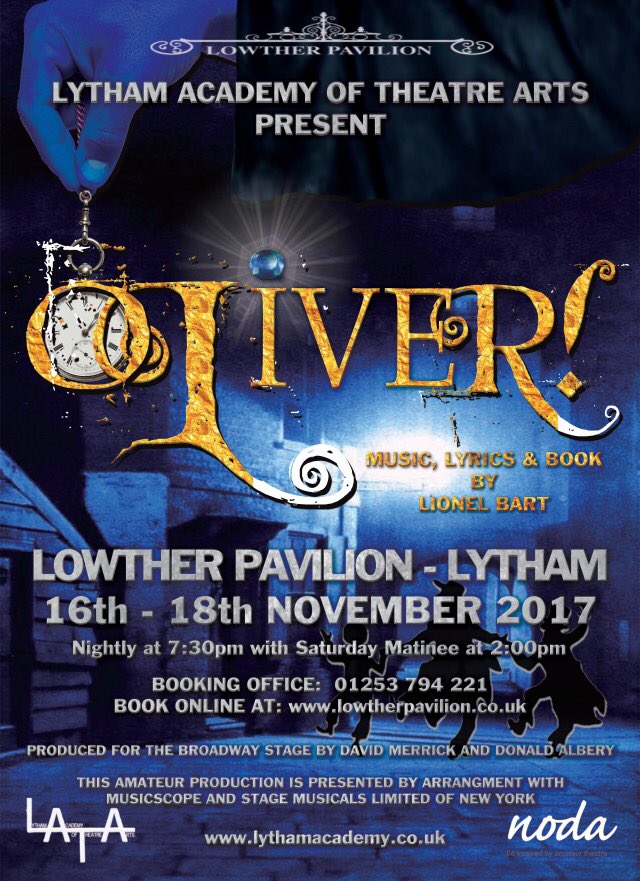 10 weeks!! Book tickets now..@LowtherTheatre