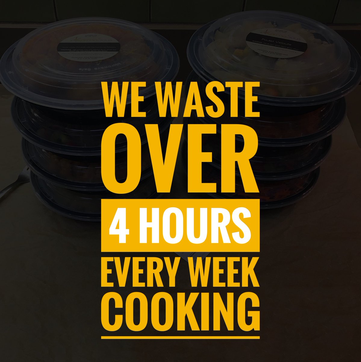 KarmaSous's tweet photo. USDA: American spends 37 minutes every day cooking 😲 Get that time back with #KarmaSous!
#FoodKarma #MealPrep #MealDelivery #SanFrancisco https://t.co/HNBIJ5hWVo
