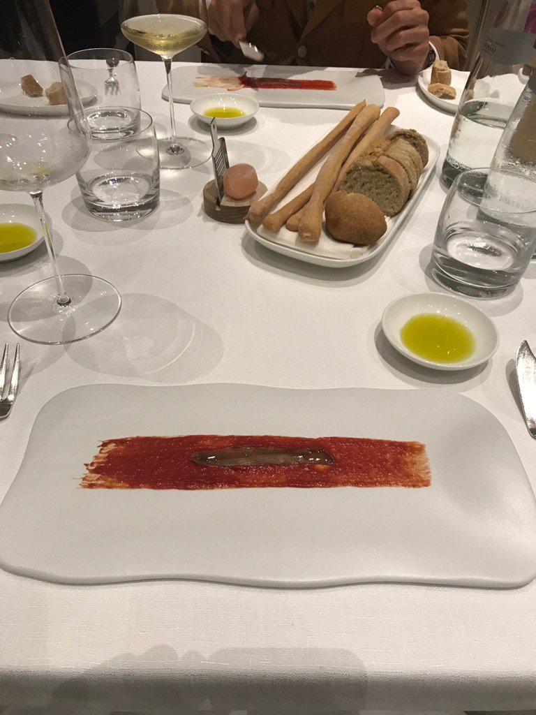 A night with chef <a href="/PinoCuttaia/">Pino Cuttaia</a> in Licata #Sicily a #genius in the kitchen 2 stars <a href="/MichelinGuide/">Michelin Guides</a> <a href="/dissapore/">Dissapore</a>