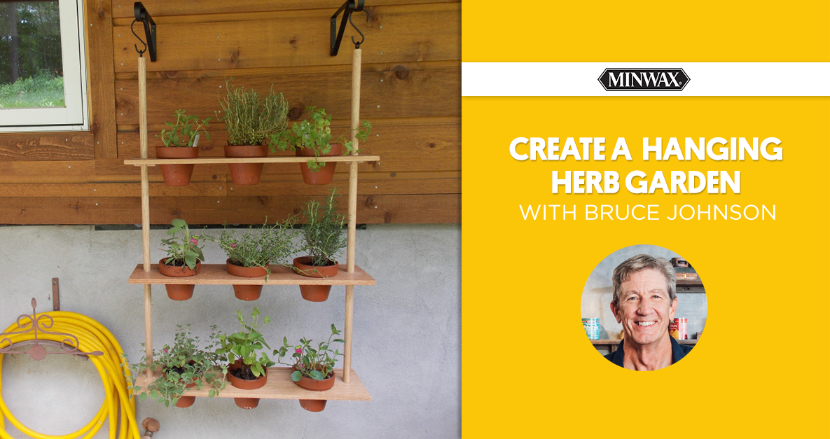 Create your own herb garden with tips from Minwax! ow.ly/f8jX30eZvP3