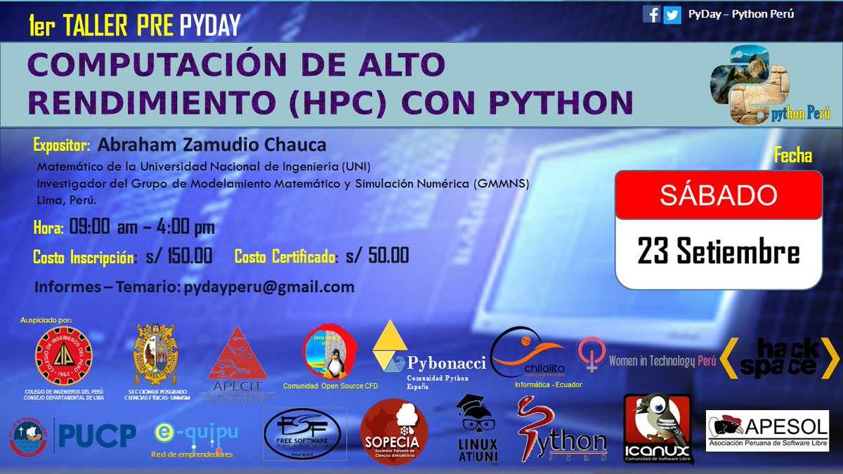 PyDay_Peru tweet picture