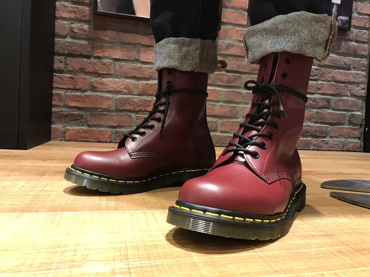 Dr.martens England製 10ホール チェリーレッド-