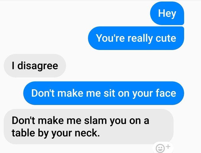 Im a good girl i swear just please slam me down and fuck me https://t.co/ytOliAQGDi