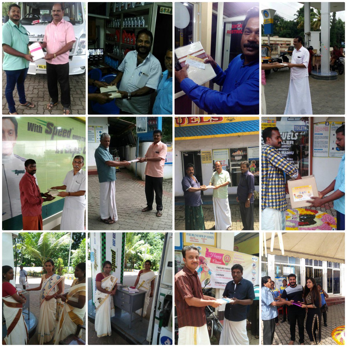 BPCRetailErnaku's tweet photo. #Onamcelebrations with our customers @vrharikishen @BPCLimited @singharunbpcl @ravips25 @AbbasAkhtar18 @BPCLRetail https://t.co/q8zXtLuQre