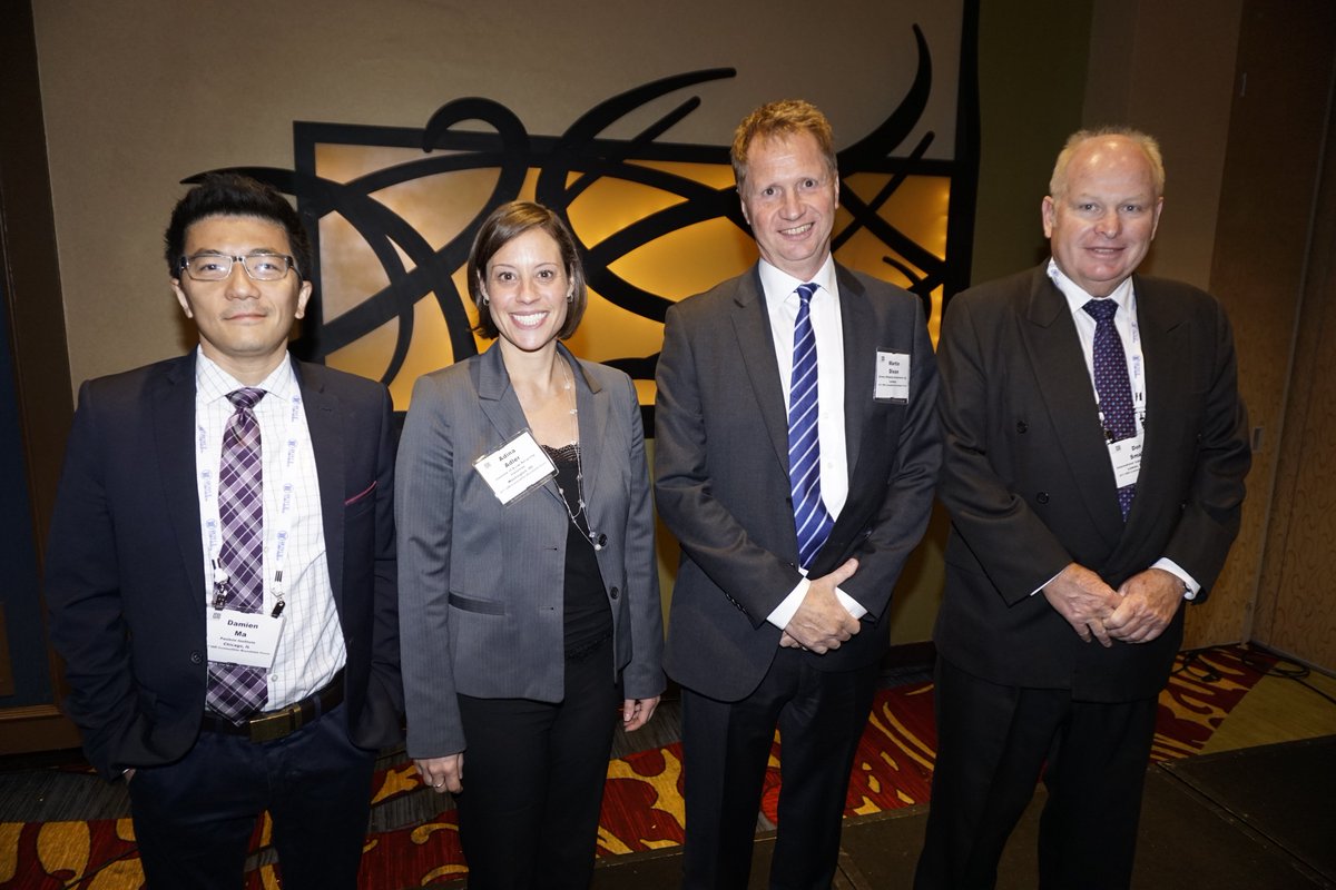 ScrapMag's tweet photo. Damien Ma, Adina Renee Adler, Martin Dixon, and Don Smale covered China, global shipping, and nonferrous markets at #Roundtable2017. https://t.co/7ugDprTs7R