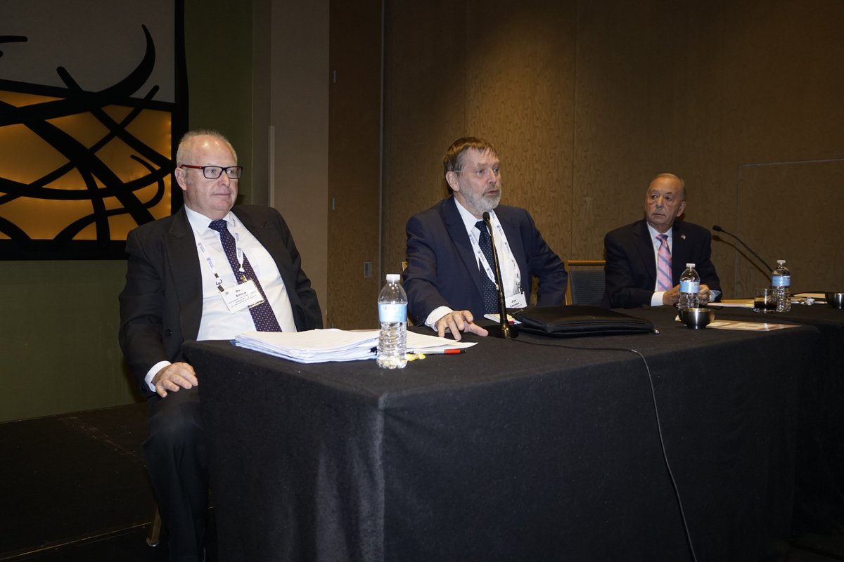 ScrapMag's tweet photo. Don Smale, Jim Lennon, and Jim Lawrence covered nickel/stainless at #Roundtable2017, including nickel use in electric vehicle batteries. https://t.co/IaHz7fCOUf