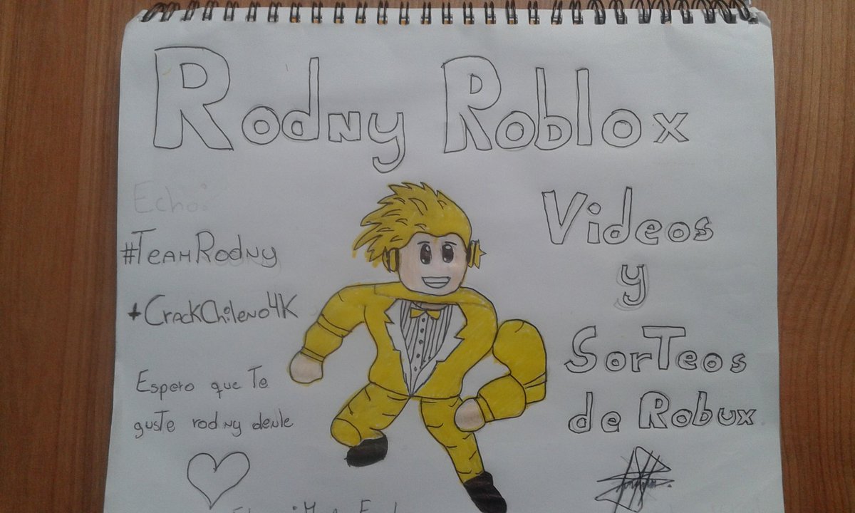 Rodny On Twitter Regalando Robux A Suscriptores - roblox como dibujar