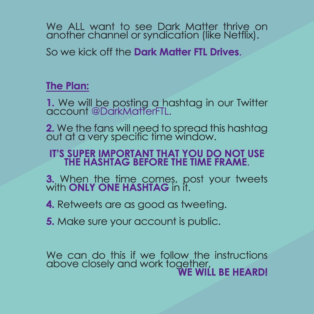 BaronDestructo's tweet image. #DarkMatter twitterstorm update!