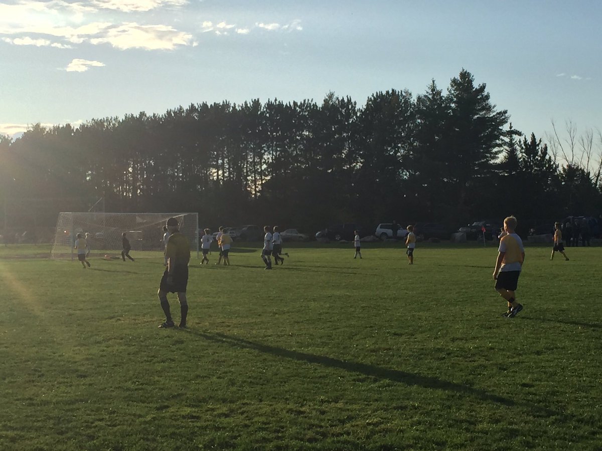 MrSheaScience's tweet photo. First MS soccer game. And a Win!! #stowesoccer https://t.co/RKVCPjerWm