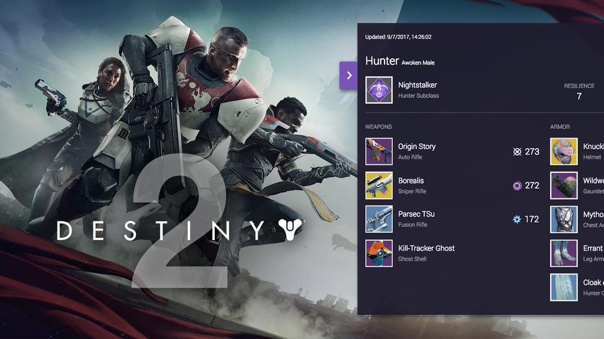 Our first Destiny 2 Extension has arrived! Let viewers inspect your weapons, armor, &amp; abilities in real-time.

watch.twitch.tv/2gO8z38