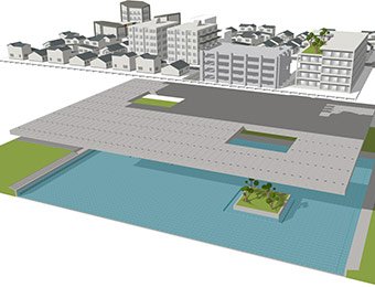 ASMEdotorg's tweet photo. What if a city could float above a flood? A new approach to keeping homes and highways safe and dry: https://t.co/xOb1QVEliI https://t.co/WjncAHQbyA