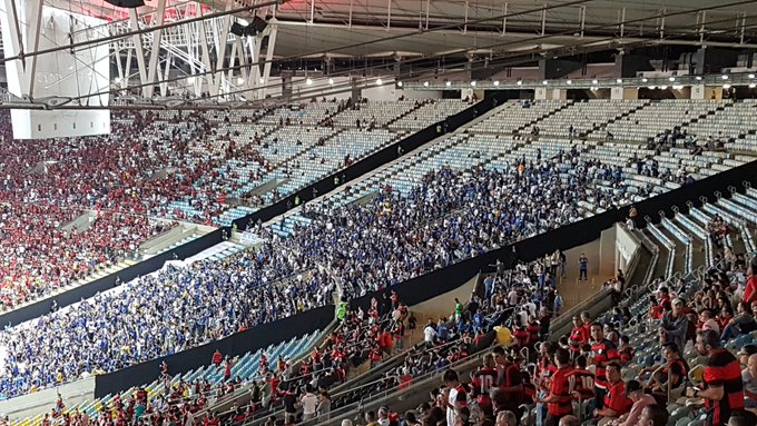 Campanha de paz contagia torcedores de Flamengo e Cruzeiro no Rio