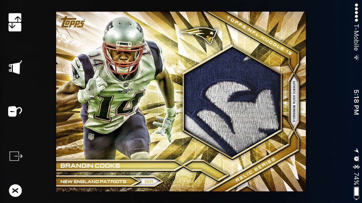 ABELinVEGAS's tweet photo. Acquired! First limited of the 2018 season! #ToppsHuddle https://t.co/80v214CwQS