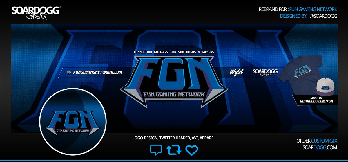 SoarDogg's tweet image. Need GFX? Peep dis FRESH new look I just did for @GOFGN_ME Drop 'em a follow &amp;amp; then grab your own GFX at soardogg.com 😎
@HyperRTs