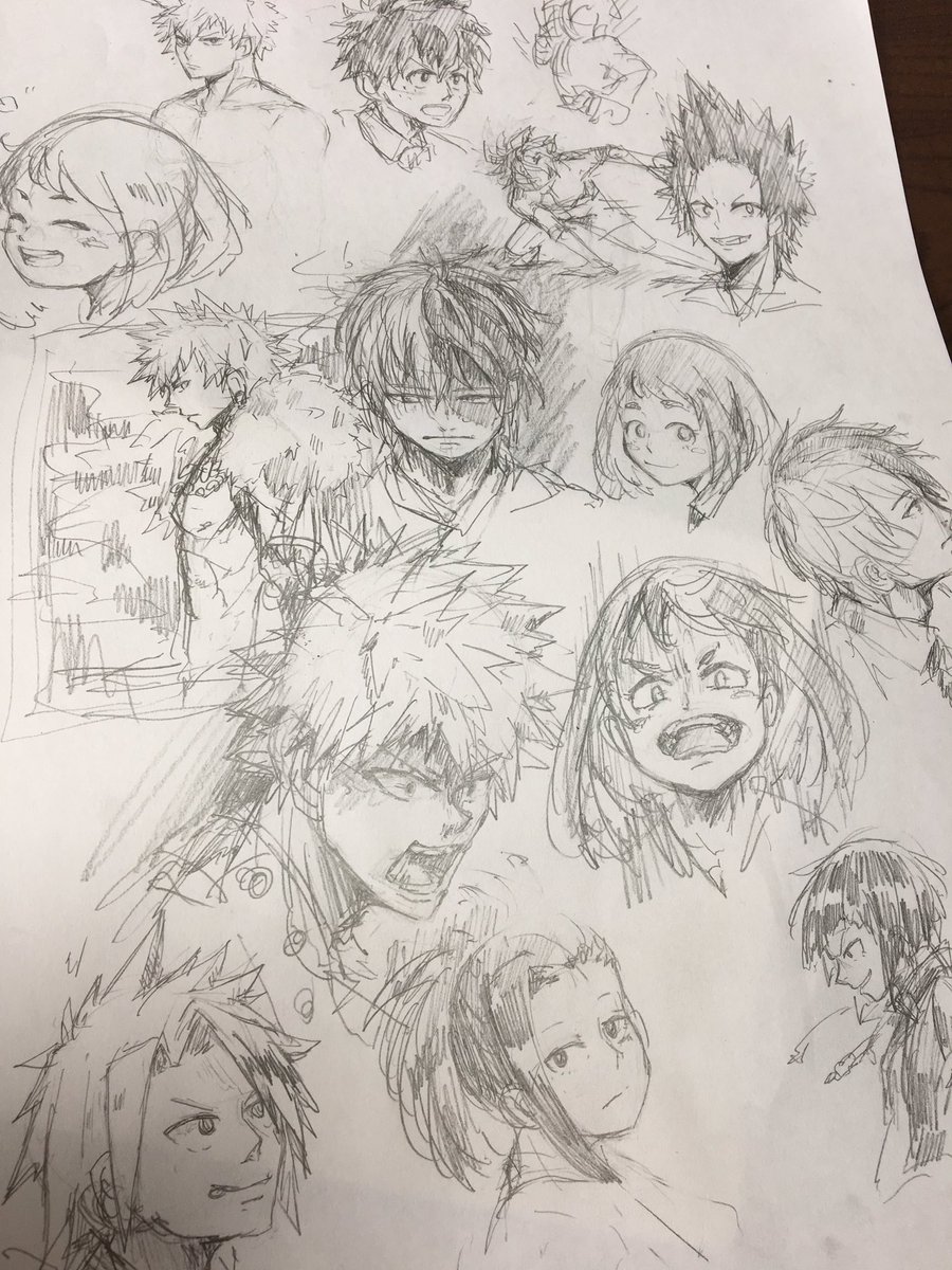 もりもり描いてた‥‥ 