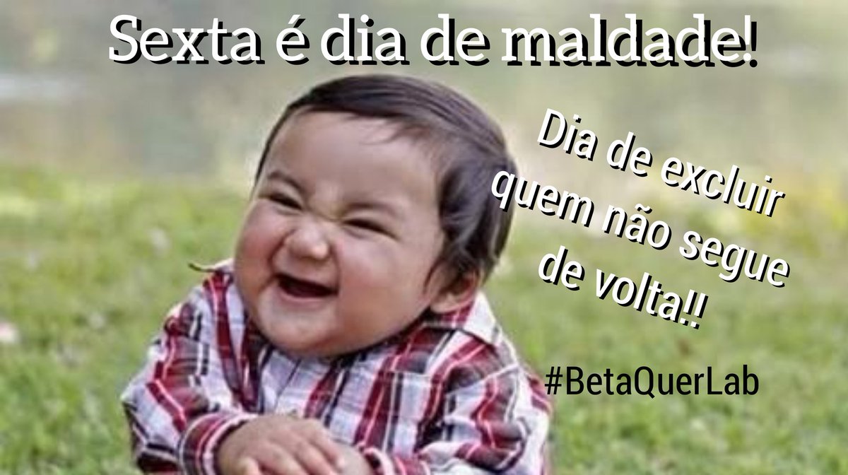 Beta é ajuda mútua! Seguir nas redes, dar RT e repin, sem correria! Se todos ajudarem, todos chegam lá! #sanguessugaNao
#BetaQuerLab #RT