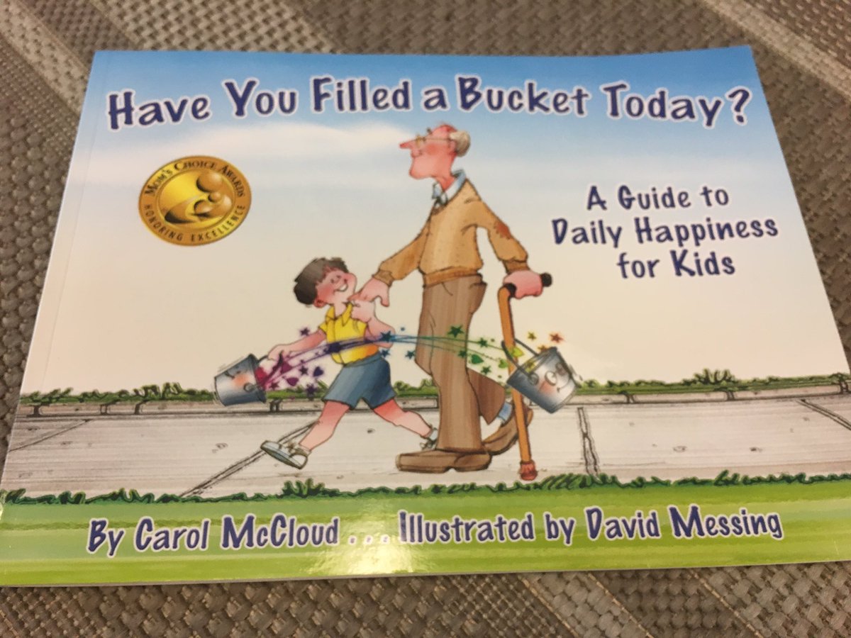 Vanderbrugghen's tweet image. Have you filled a bucket today? Learning how to show empathy and kindness towards others. #workingonwriting #greatlifelesson