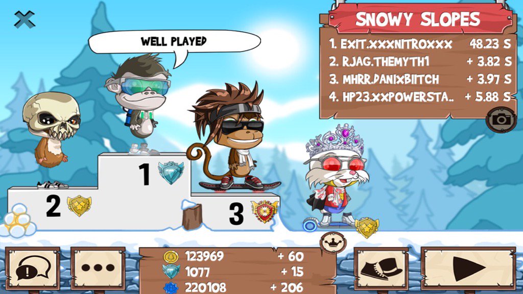 xxxNITROxxx1's tweet photo. All those guys just got washed first time xxPoweStarxx lol #funrun2 #TheMyth1 #Danixbiitch #xxPowerStarxx https://t.co/kwQ8jv41UT