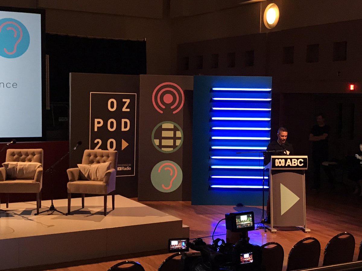 Let's go #OzPod2017! 👊🎙 #podcast #podernfamily