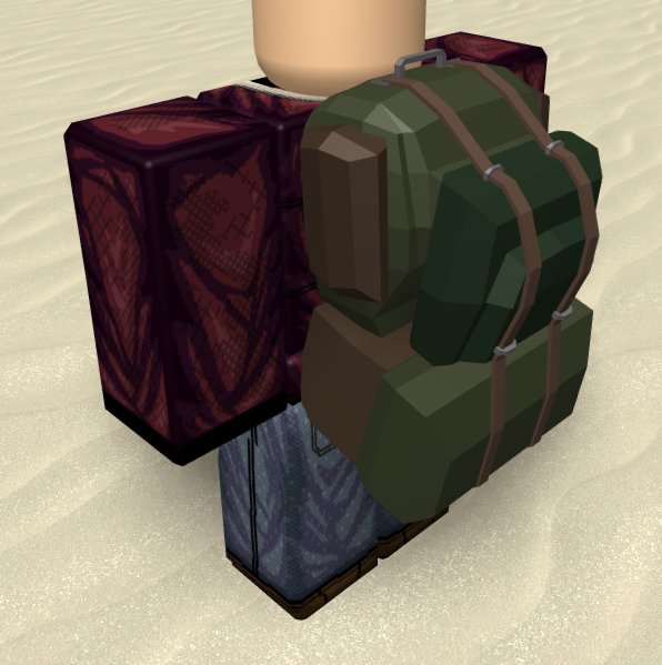 Gus Dubetz On Twitter Here S A Peek At The Military Backpack Coming Soon To Apoc 2 Alpha This Will Be The Highest Capacity Pack In The Game So Far Https T Co Brbwbfhm1i - roblox military backpack