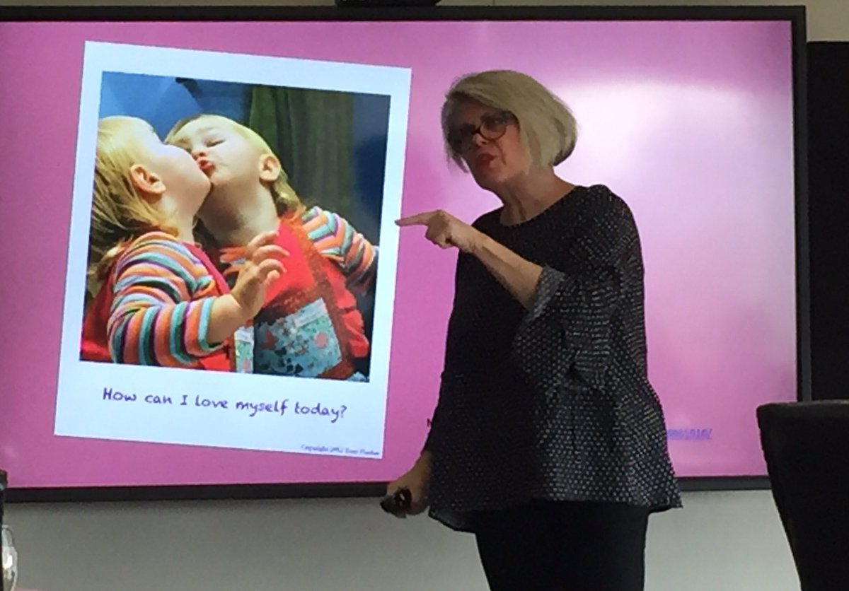 christinacamp88's tweet photo. Inspirational Dr Sally Cockburn healthcare clinicians should talk as professionals using balanced health information much more #HME703 https://t.co/c7gRjgcURG