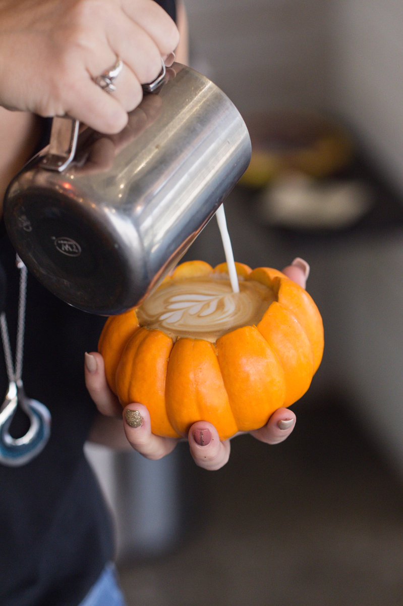 TonyanCoffee's tweet photo. Because it's Pumpkin Spice season 🎃 https://t.co/x0xVMAdrUc