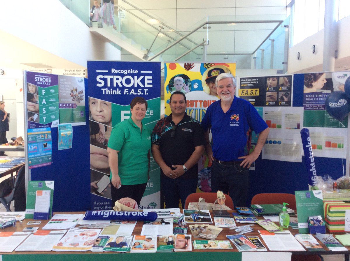 NACCHOAustralia's tweet photo. CEO @NATSIHWA @briscoe_karl attending NSW launch here in #CoffsHarbour #strokeweek2017 with Teresa Howarth &amp; @ColinCowell from  @strokefdn https://t.co/Md7MgTpclF