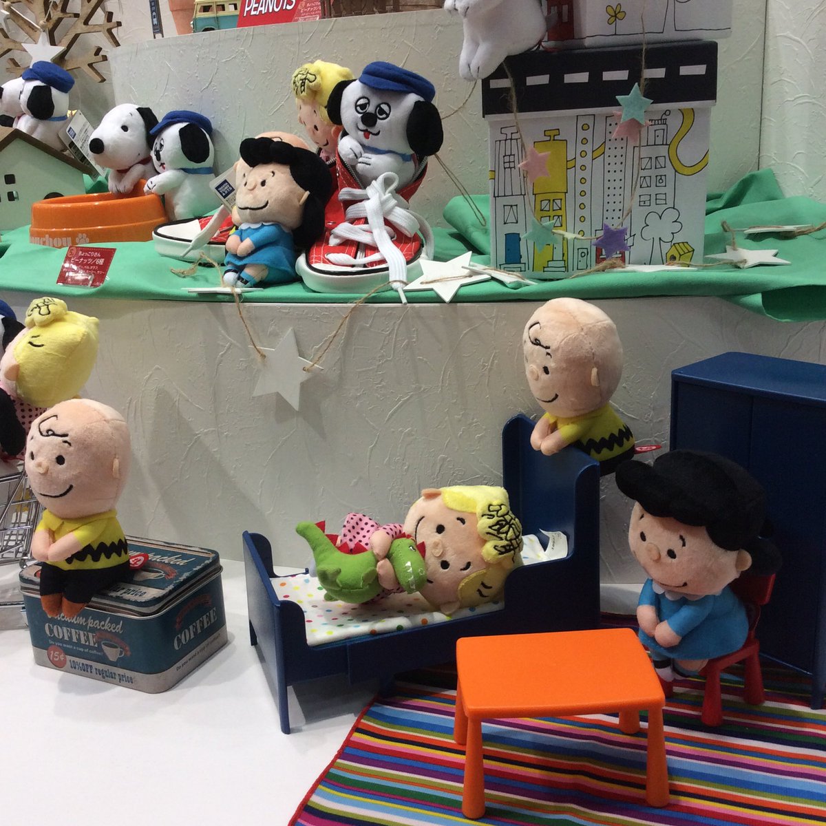ギフトショー】 『ちょっこりさん』ブースのPEANUTSです。スヌーピー