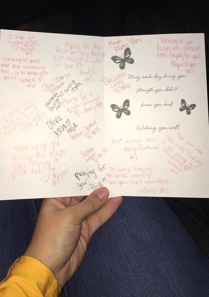 thank you so much to Dawson Boyd's volleyball team for all of the love and support! It means so much 💙💙😌